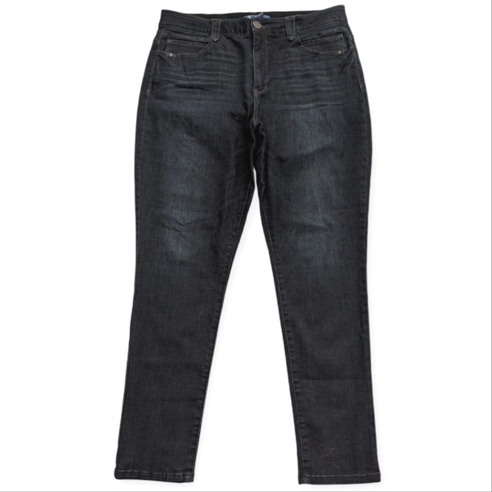 Democracy “Ab-Solutuon” Dark Blue Denim Jeans size 16 High Waisted